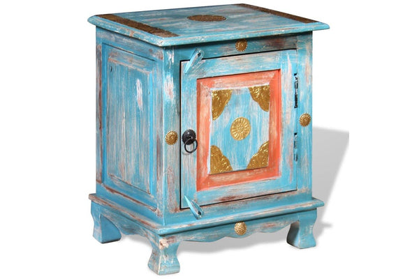 Nightstand Solid Mango Wood Bedside Tables