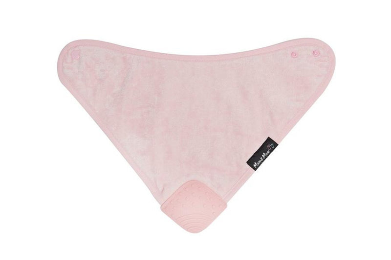 Mum 2 Mum: Teething Bandana Wonder Bib - Baby Pink