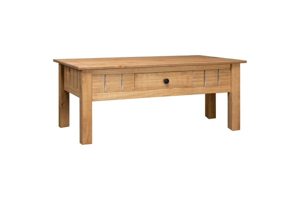 Coffee Table 100X60x45 Cm Solid Pine Wood Panama Range Coffee Tables
