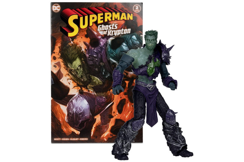 Dc Multiverse: Ghost Of Zod - 7" Action figure (With Comic)