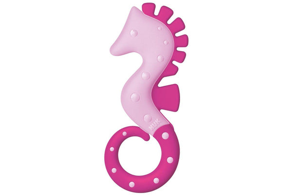 NUK: All Stages Seahorse Teether - Pink