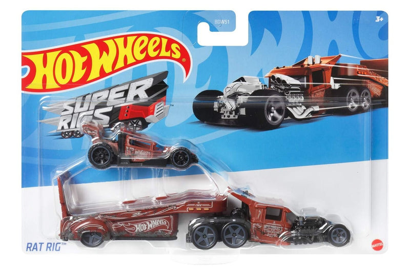 Hot Wheels: Super Rigs - Rat Rig (Red)