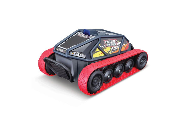 Maisto Tech 18cm RC Cyklone Attack Tank 2.4Ghz w Rubber Treads & Remote 5y+ Asst