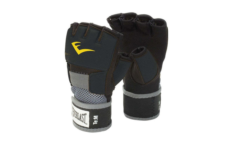 Everlast Evergel Hand Wraps Workout MMA Boxing Fitness Training Size XL Black