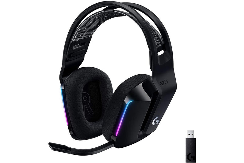 Logitech G733 LIGHTSPEED Wireless RGB Gaming Headset - Black