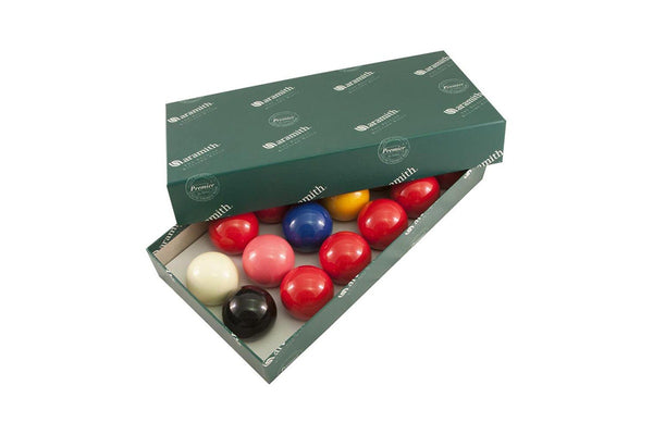 Aramith Premier Billards Snooker Pool Balls 2" Multicoloured Red Blue Yellow Set