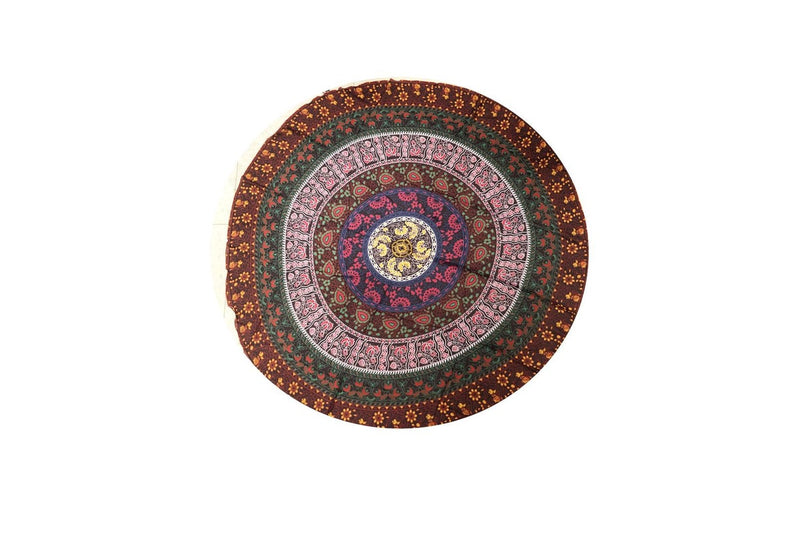 TODO Luxury Edition Chiffon Digital Print Beach Throw Yoga Roses