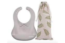 Haakaa: Silicone Baby Bib - Suva Grey