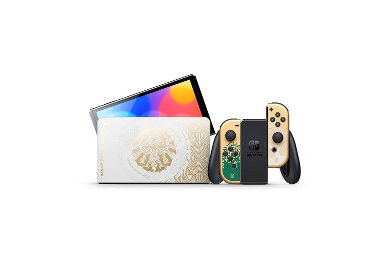 Nintendo Switch (OLED Model) The Legend of Zelda: Tears of the Kingdom Edition Console (Premium Refurbished by EB Games) preowned