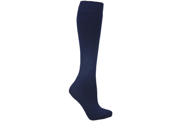 Trespass Kids Unisex Tubular Luxury Ski Tube Socks (Navy Blue) (12 Youth/3 UK)