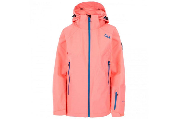 Trespass Womens/Ladies Tammin DLX Ski Jacket (Neon Coral) (2XS)