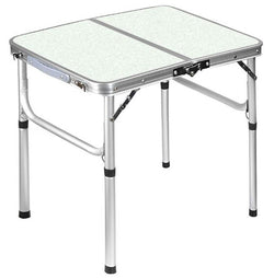 HYPERANNGER Camping Picnic Table with Adjustable Height Legs