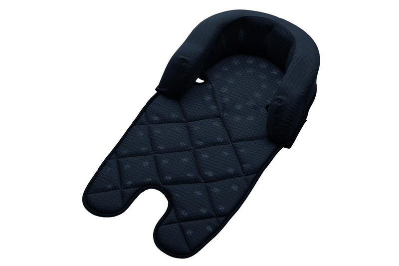 Playette Baby Toddler Air Flow Foam Padded Head Support Mesh Fabric Charcoal