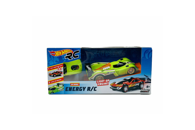 Nikko Hot Wheels Energy R/C Racing 24 Ours Cars 6+ Rc Model Vehicles