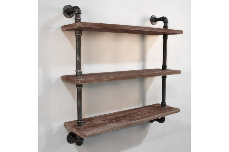 Artiss Floating DIY Pipe Shelf 3 Tiers - ISSA