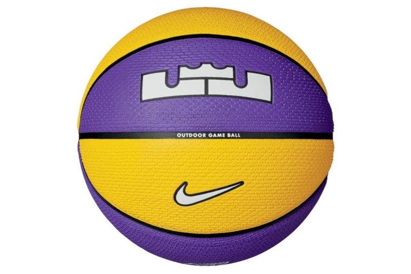 Nike Playground 2.0 LeBron James Basketball - Court Purple / Amarillo / Black / White - Size 7
