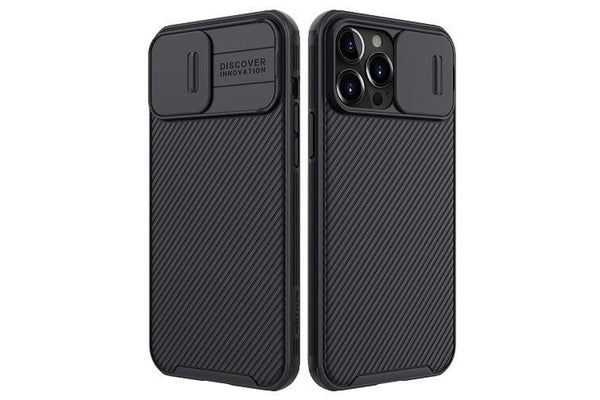 Nillkin For Apple iPhone 13 Pro Max Case, CamShield Series Slim Stylish Protective Case with Slide Camera Cover (Black)