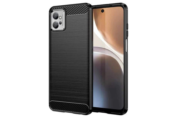 For Motorola Moto G32 4G Case, Rugged Shockproof Heavy Duty Snti Slip Protective Case Cover (Black)