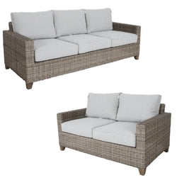 Sophy 2+3 Seater Wicker Rattan Outdoor Sofa Chair Lounge Set