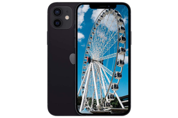 Apple iPhone 12 256GB Black (100% Battery Health) - Excellent (Refurbished)
