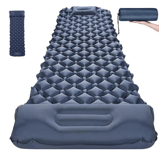 HYPERANGER Ultralight Inflatable Camping Bed - Navy