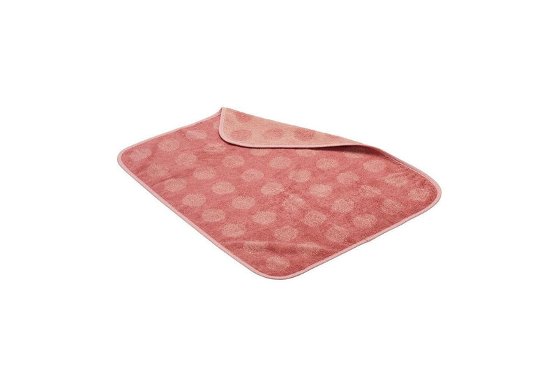 Leander 100% Organic Cotton Matty Baby Changer Topper - Dusty Rose 65x45cm