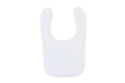 Larkwood Baby Unisex Plain & Contrast Bib (White) (One Size)