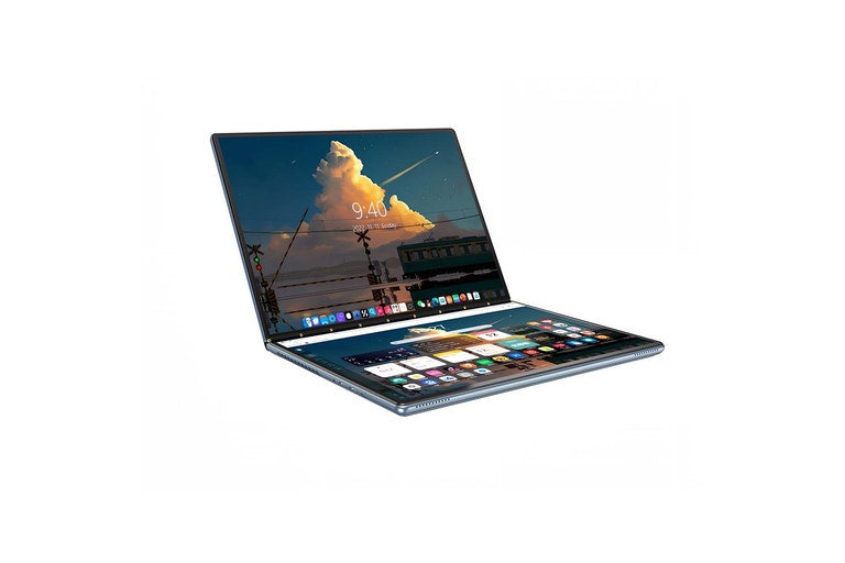 Dual Screen Laptop - 14inch 2-in-1 Foldable Computer with Dual Touchscreens 16RAM+1TB