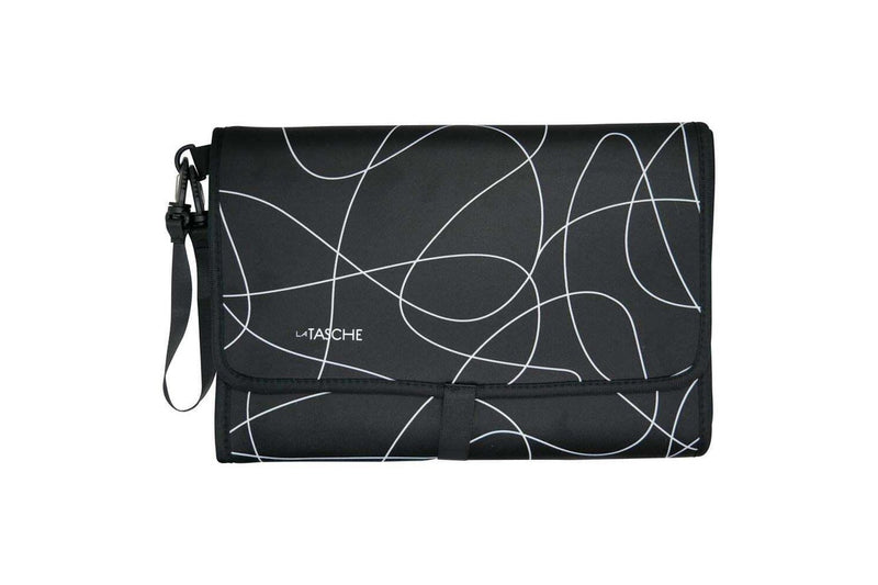 LaTASCHE Traveller Portable Lightweight Infant Baby Change Mat Squiggles