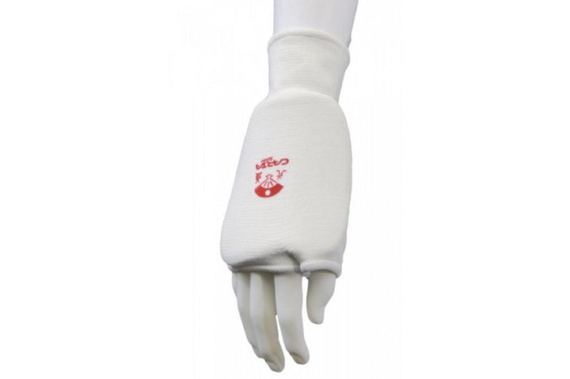 Carta Sport Childrens/Kids Karate Fist Protectors (White/Red) (One Size)