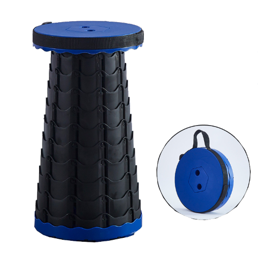 Home Portable Folding Retractable Plastic Chair Foldable Style Camping Chairs