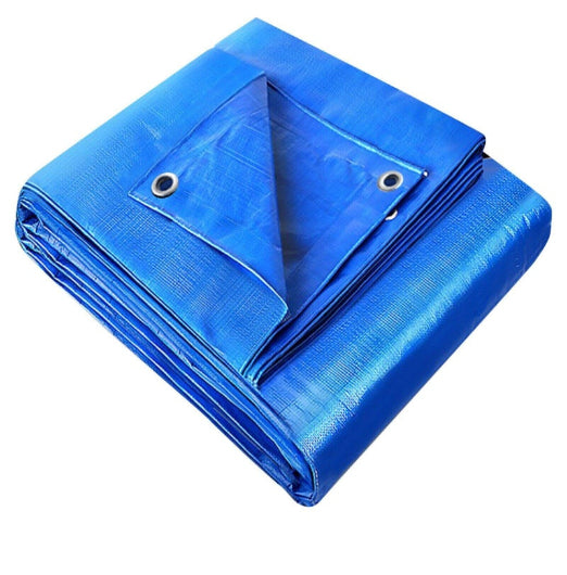 Ozstock 1x Waterprood Tarpaulin Tarp Canvas Camp Poly Cover Sheet Truck UV PE