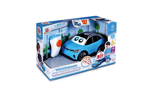 Maisto My 1st Electric Car R C Volkswagen EV Blue 2.4 GhZ Model Car Toy 2-5y