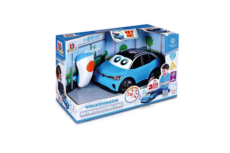 Maisto My 1st Electric Car R C Volkswagen EV Blue 2.4 GhZ Model Car Toy 2-5y