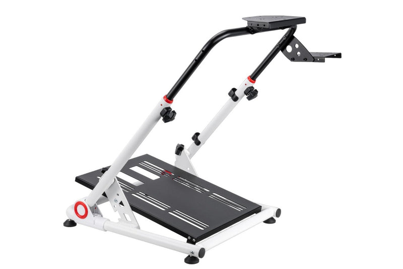 Gorilla Gaming Racing Simulator Wheel Stand - White/Black