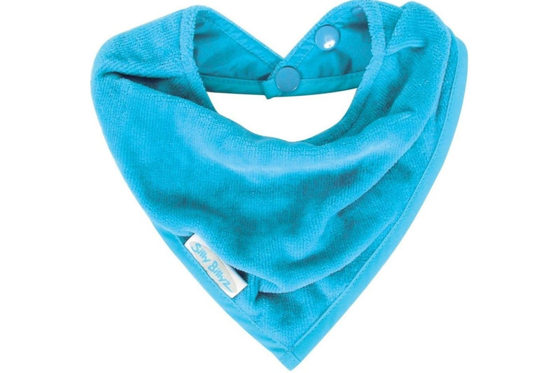Silly Billyz: Towel Bandana Bib - Aqua