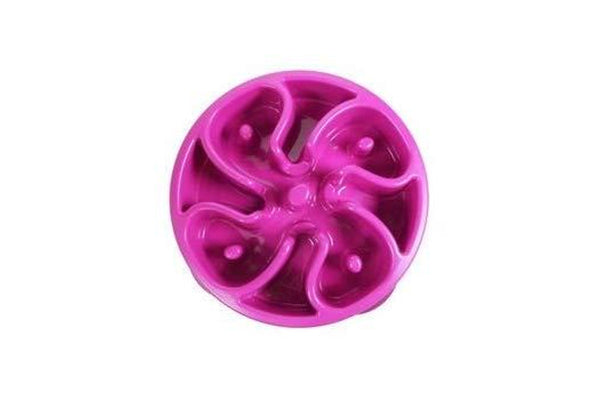 OUTWARD HOUND Slow Bowl Mini Pink
