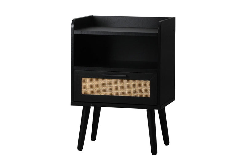 Oikiture Bedside Table Rattan