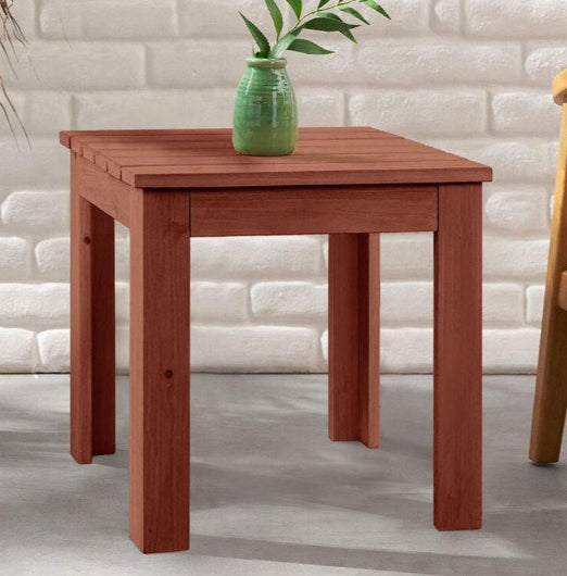 ALFORDSON Wooden Side Desk Coffee Table Outdoor Furniture Garden Brown