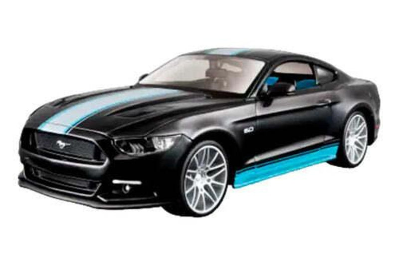 Maisto: Assembly Line Model Kit - 1967 Ford Mustang GT Black