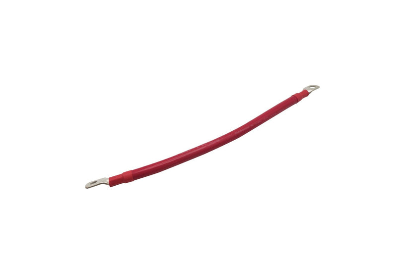 0.3m 1AWG Connector Cable Red with M8 Lug and M10 Lug Superior Corrosion Resistance Inverter Car RV Marine