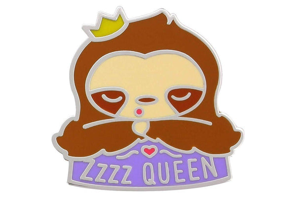 Grindstore Sleepy Sloth Enamel Pin Badge (Brown) (One Size)