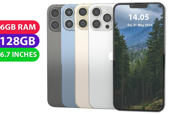 Apple iPhone 13 PRO MAX (128GB, Any Colour, Global Ver) - Refurbished - As New