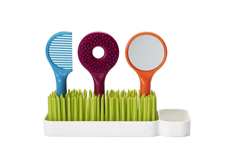 Boon Spiff Baby Toddler Grooming Kit w Brush Comb Mirror Caddy Holder Kids Set