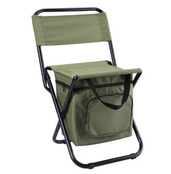 Ape Basics Foldable Camping Fishing Chair - Green