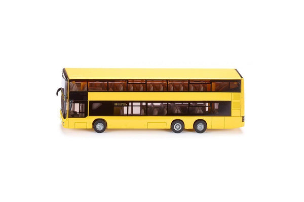 Siku 1:87 Scale Diecast Man Doubledecker Bus Transport Kids 160mm Vehicle Toy 3+