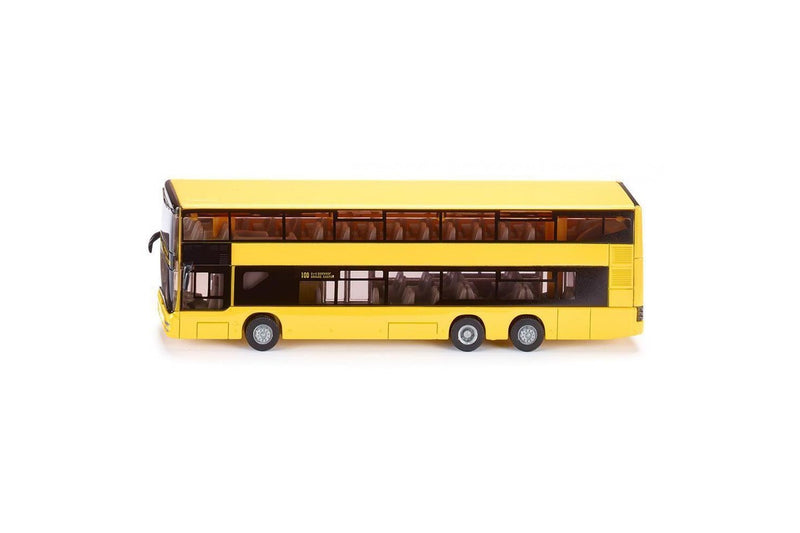 Siku 1:87 Scale Diecast Man Doubledecker Bus Transport Kids 160mm Vehicle Toy 3+