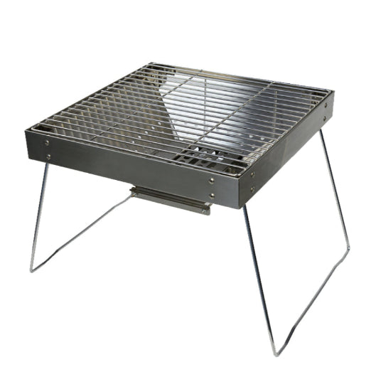 MAKAWER Portable Charcoal Grill Stainless Steel - Layaway AU