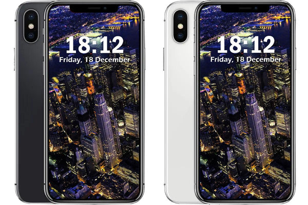 Apple iPhone X 64GB Any Colour (Very Good - Refurbished, Leather Case + Protector)