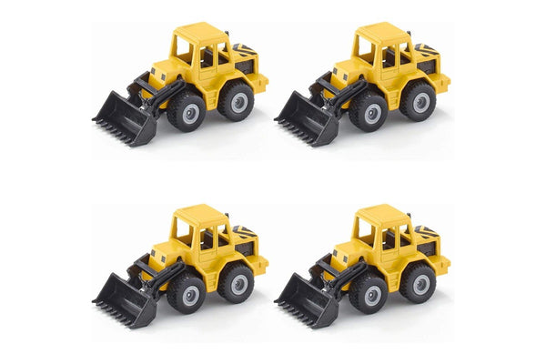 4x Siku 0802 Front Loader Diecast Construction Vehicle Kids Children Toy 3y+